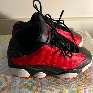 Fusion Red & Black Jordans size 12.5c Worn once! Great condition 👌🏽